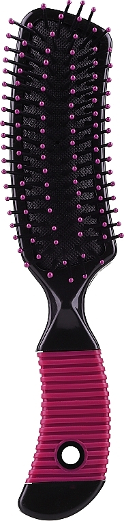 Szczotka do włosów, 21 cm, różowa - Ampli — Zdjęcie N1