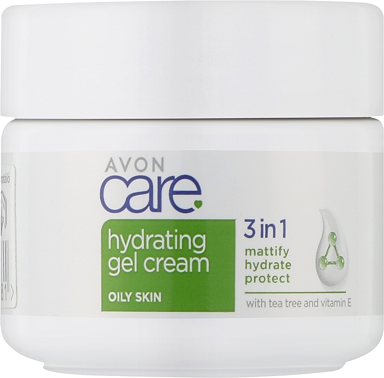 Matujący żel-krem z witaminą E - Avon Care Hydrating Gel-Cream — Zdjęcie N1