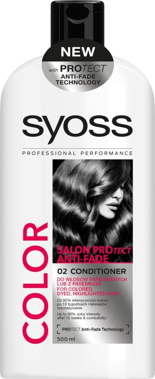 Odżywka do włosów farbowanych - Syoss Color Protect Conditioner — Zdjęcie N1
