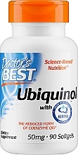 Ubichinol w żelowych kapsułkach - Doctor's Best Ubiquinol with Kaneka 50 mg, 90 Softgels — Zdjęcie N1