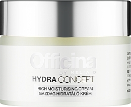 Intensywnie nawilżający krem do twarzy - Helia-D Officina Hydra Concept Rich Moisturising Cream — Zdjęcie N2
