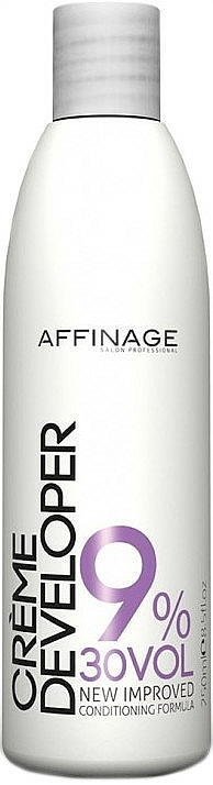 Krem utleniający do włosów 9% - Affinage Salon Professional Creme Developer — Zdjęcie N1