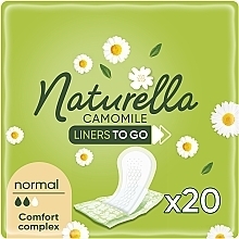 Wkładki higieniczne, 20 szt. - Naturella To Go Liner Normal — Zdjęcie N1