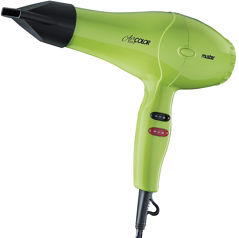Suszarka do włosów, zielona - Dikson Muster Air Color 3000 — Zdjęcie N1