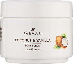 Scrub do ciała Kokos i wanilia - Farmasi Coconut & Vanilla Body Scrub — Zdjęcie N1