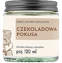 Kup Zapachowa świeca sojowa Czekoladowa pokusa - Nova Kosmetyki