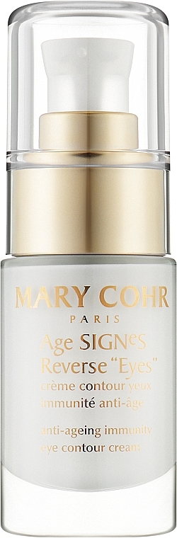 Krem pod oczy z efektem botoksu - Mary Cohr Age Signes Reverse Eyes — Zdjęcie N1