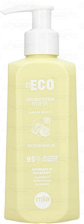 Maska do włosów zniszczonych - Mila Professional Be Eco SOS Nutrition Mask — Zdjęcie N1
