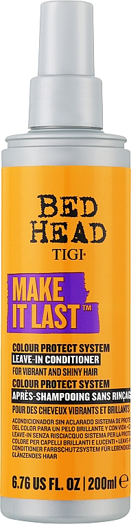 Odżywka do włosów bez spłukiwania - Tigi Bed Head Make It Last Color Protect System