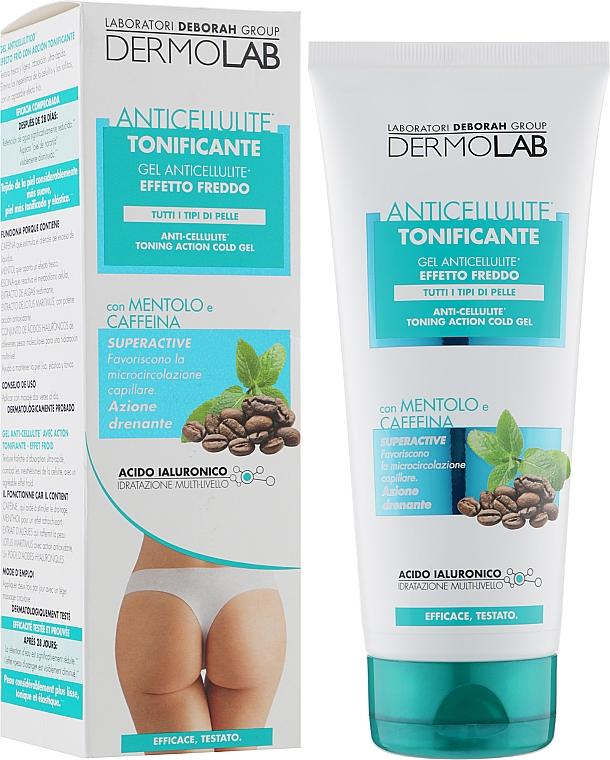 Antycellulitowy żel do ciała - Deborah Dermolab Anti-Cellulite Toning Action Cold Gel — Zdjęcie N1