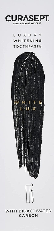 Zestaw - Curaprox Curasept Whitening Luxury White (t/paste/75ml + toothbrush) — Zdjęcie N3