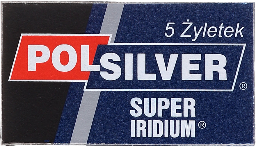 Zestaw żyletek - Polsilver Super Iridium — Zdjęcie N2