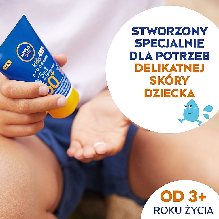 Balsam ochronny na słońce dla dzieci KIDS SPF 50+ - NIVEA SUN POCKET SIZE — Zdjęcie N5