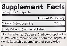 Suplement diety NAG - Jarrow Formulas N-A-G (N-Acetyl-D-Glucosamine), 700 mg  — Zdjęcie N3