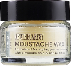Kup Wosk do brody - Apothecary 87 Original Recipe Powerful 1893 Moustache Wax