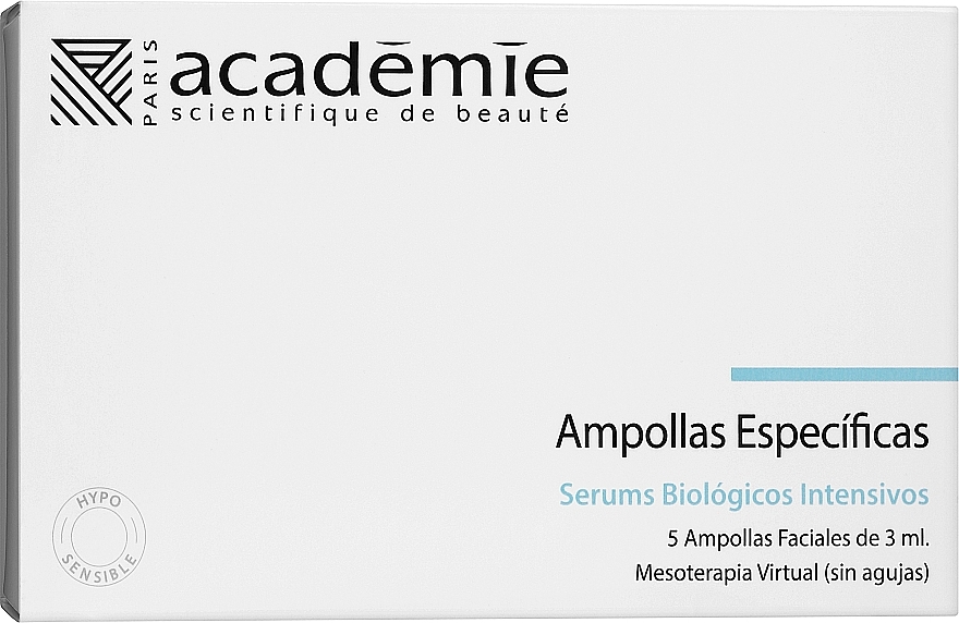 Ampułki do twarzy z olejem norkowym - Academie Ampoules With Mink Oil — Zdjęcie N1