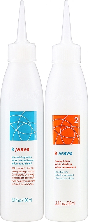 Profesjonalny zestaw do trwałej ondulacji włosów wrażliwych - Lakmé K.Wave Perm 2 — Zdjęcie N2