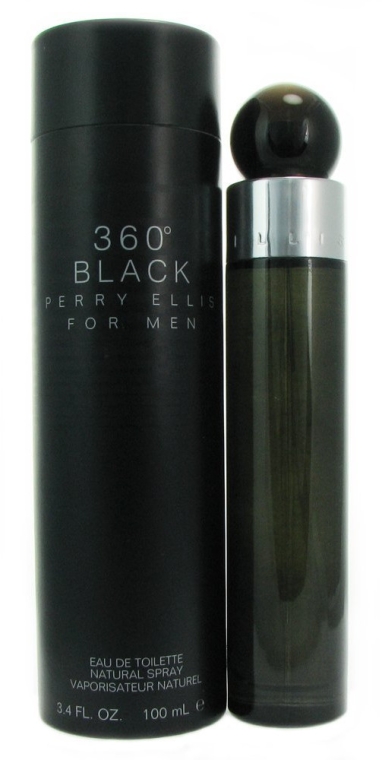 Perry Ellis 360 Black For Men - Woda toaletowa — Zdjęcie N1