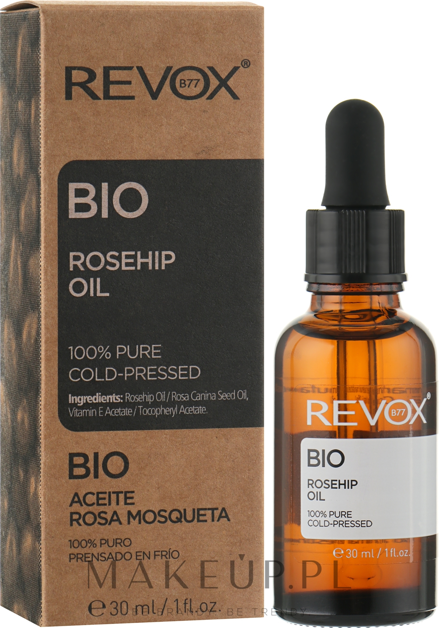 Olej z dzikiej róży - Revox Bio Rosehip Oil 100% Pure — Zdjęcie 30 ml