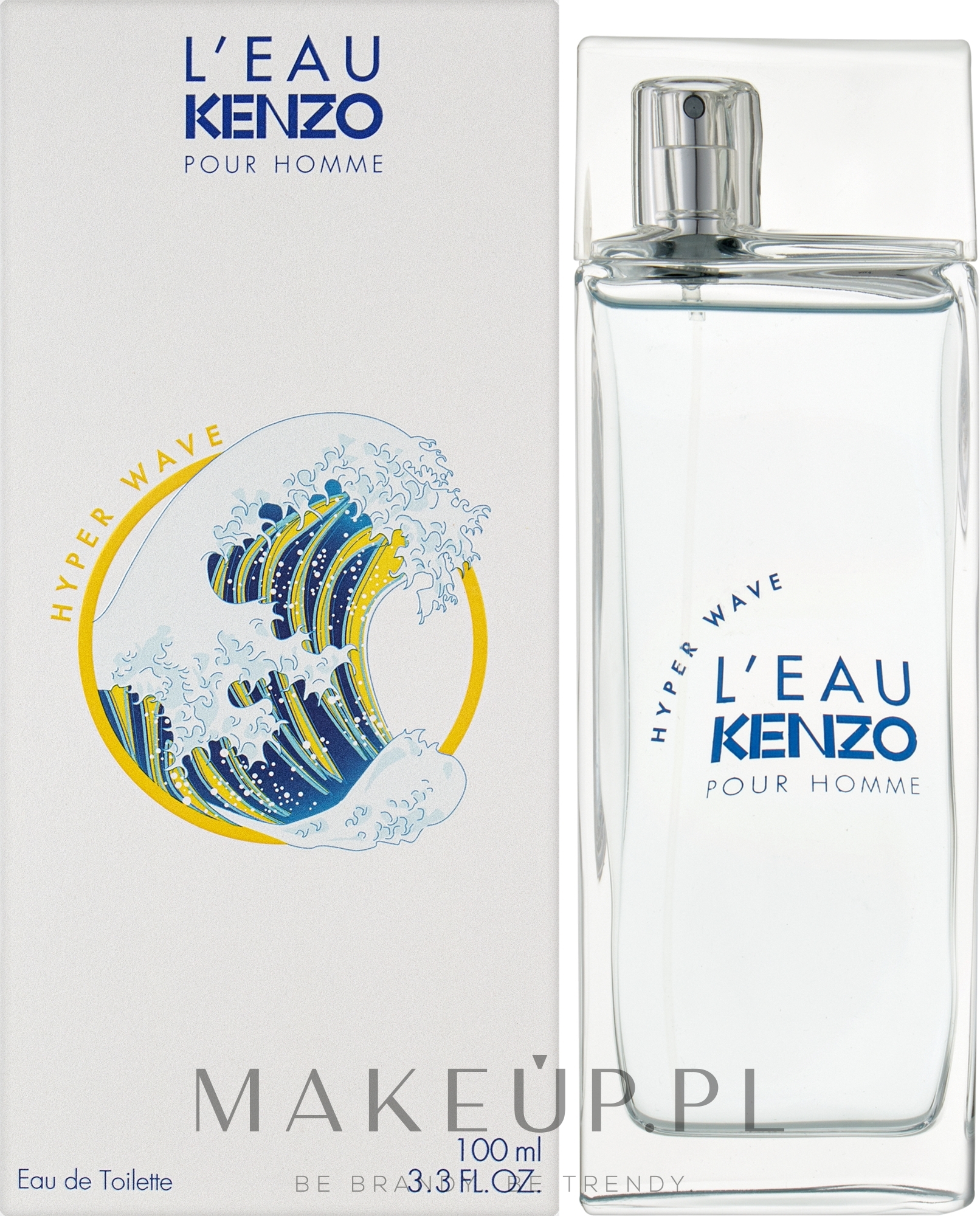 Kenzo L’Eau Kenzo Pour Homme Hyper Wave - Woda toaletowa — Zdjęcie 100 ml