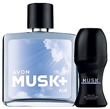 Avon Musk Air - Zestaw (edt 75 ml + deo 50 ml) — Zdjęcie N1