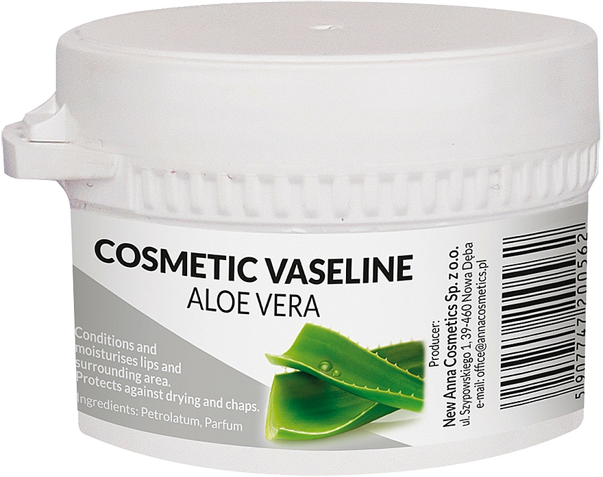 Nawilżający krem do twarzy Olej moringa - Pasmedic Cosmetic Vaseline Aloe Vera — Zdjęcie N1