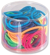 Zestaw kolorowych gumek w pudełku Summer, 42171 - Top Choice Hair Bands — Zdjęcie N1