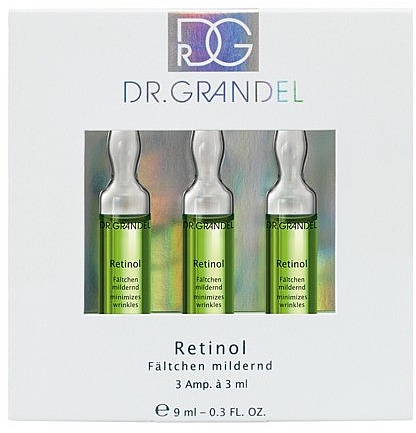 Koncentrat w ampułkach do twarzy z retinolem w liposomach - Dr. Grandel Retinol — Zdjęcie N1