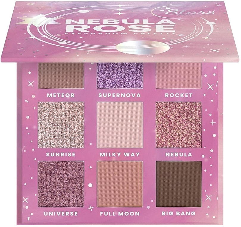 Paleta cieni do powiek - Stars from The Stars Nebula Rose Eyeshadow Palette — Zdjęcie N1