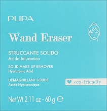 Środek do demakijażu w kostce - Pupa Wand Eraser Solid Makeup Remover — Zdjęcie N1