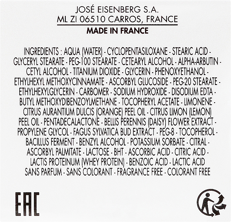 Rozświetlające serum korygujące do twarzy - Jose Eisenberg Pure White Whitening Corrector — фото N3