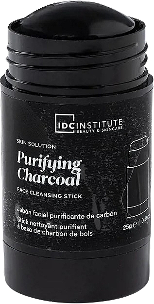 Oczyszczający sztyft do twarzy - IDC Institute Purifying Charcoal Face Cleansing Stick — Zdjęcie N2