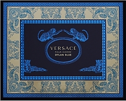 Kup Zestaw dla mężczyzn - Versace Pour Homme Dylan Blue (edt 50 ml + ash/balm 50 ml + sh/gel 50 ml)