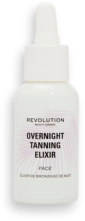 Eliksir do twarzy na noc - Revolution Beauty Overnight Face Tan Elixir — Zdjęcie N1