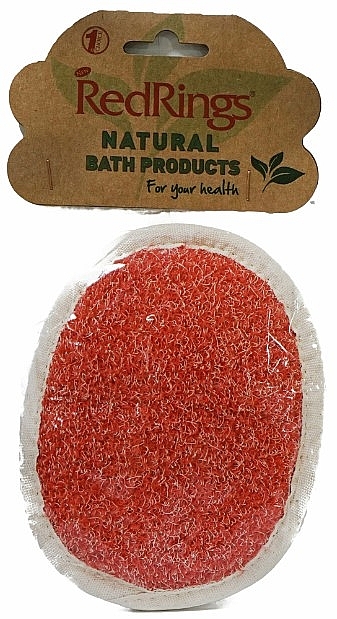 Gąbka do mycia Loofah - RedRings Loofah Face Pad — Zdjęcie N1