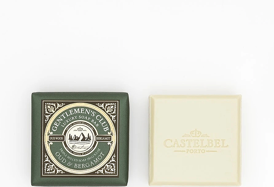 Castelbel Oud & Bergamot Soap - Mydło w kostce  — Zdjęcie N1