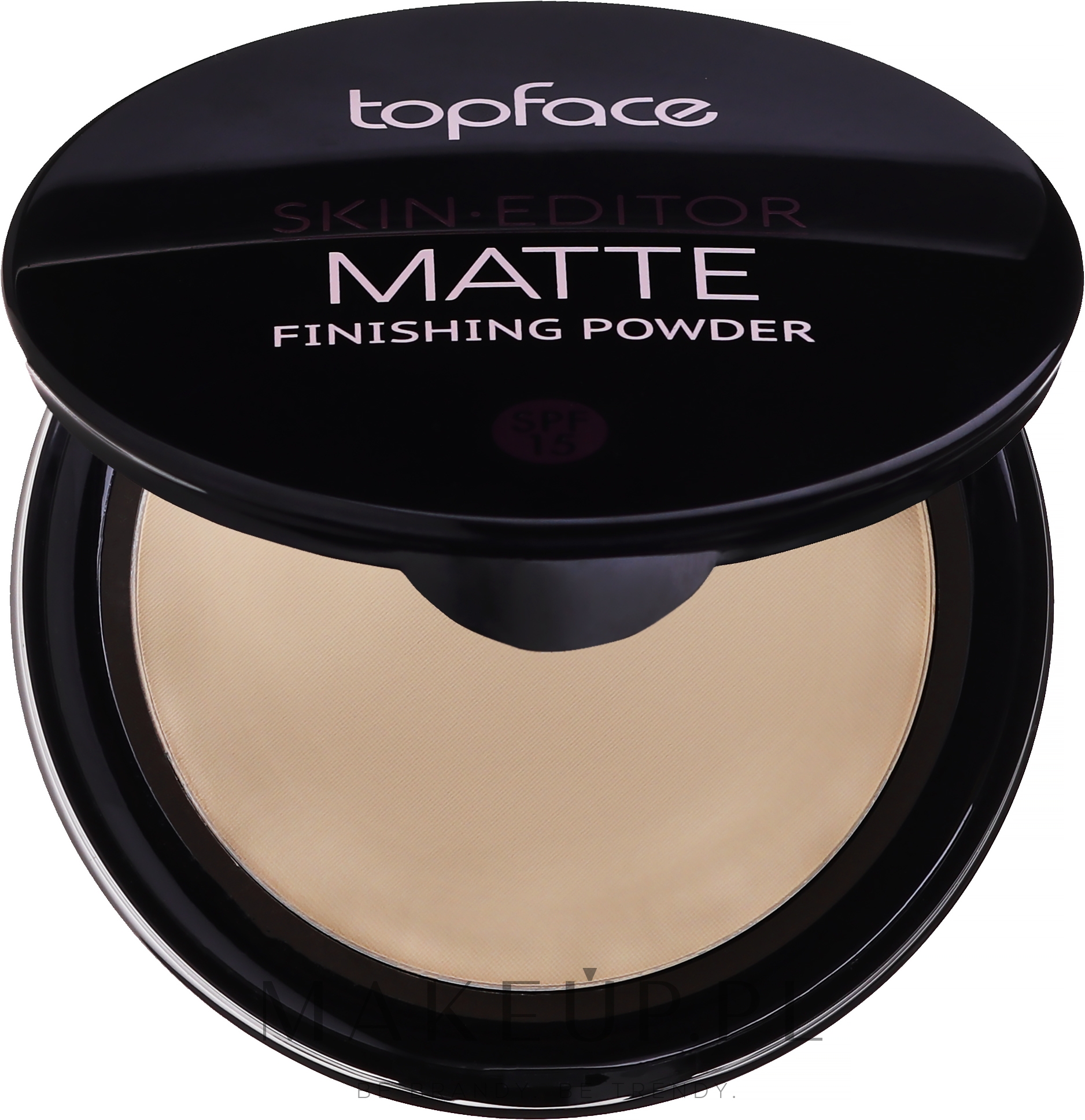 Kompaktowy puder do twarzy - Topface Skin Editor Matte Powder — Zdjęcie 03