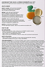 Zestaw - Cosmedix Combination Skin 4-Piece Essentials Kit (f/cleanser 15 ml + f/ser 15 ml + f/ser 15 ml + f/mist 15 ml) — Zdjęcie N3