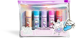Zestaw balsamów do ust, 6 produktów - Martinelia Magic Ballet Lip Balm Set — Zdjęcie N2