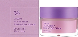 Ujędrniający krem pod oczy - Dr.Ceuracle Vegan Active Berry Firming Eye Cream — Zdjęcie N2