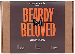 Kup Zestaw - Men Rock Beardy Beloved Kit (b/wash/100ml + b/balm/100ml + b/oil/30ml)