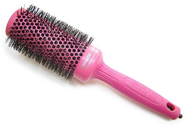 Szczotka do modelowania włosów - Olivia Garden Ceramic+Ion Pink d 45 — Zdjęcie N1