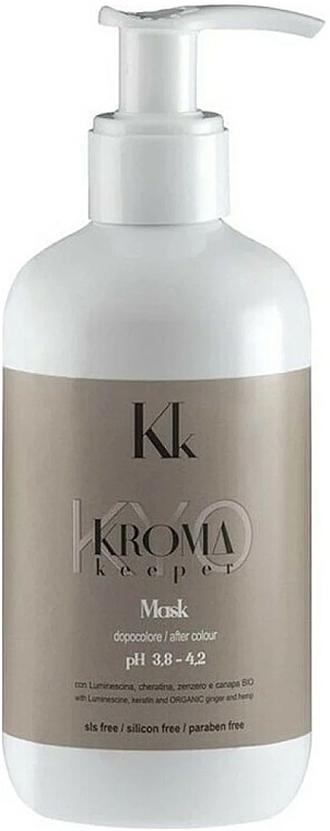 Maska do włosów farbowanych - Kyo Kroma Keeper Μask — Zdjęcie N1