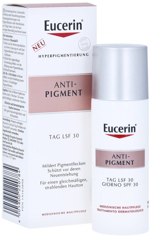 Antypigmentacyjny krem do twarzy na dzień SPF 30 - Eucerin Anti-Pigment Day Cream — Zdjęcie N1