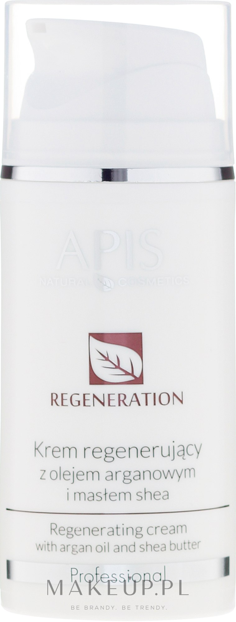 Regenerujący krem z olejem arganowym i masłem shea - APIS Professional Regeneration — Zdjęcie 100 ml