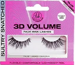 Sztuczne rzęsy - BH Cosmetics 3D Volume Faux Mink Lashes Sultry Snatched — Zdjęcie N1