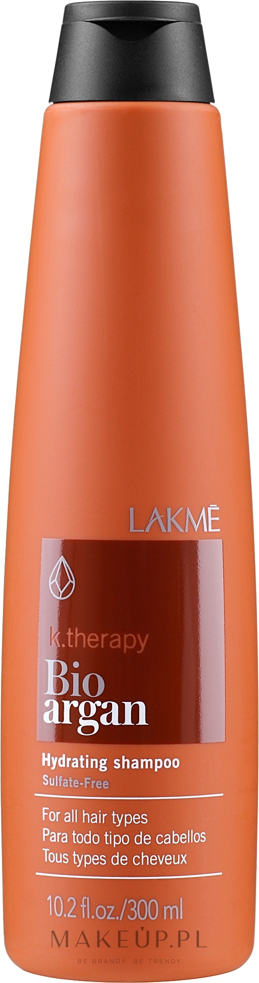 Nawilżający szampon ze 100% organicznym olejem arganowym - Lakmé K.Therapy Bio-Argan Shampoo — Zdjęcie 300 ml