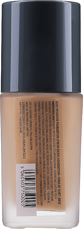 Podkład - W7 Very Vegan HD Foundation — Zdjęcie N2