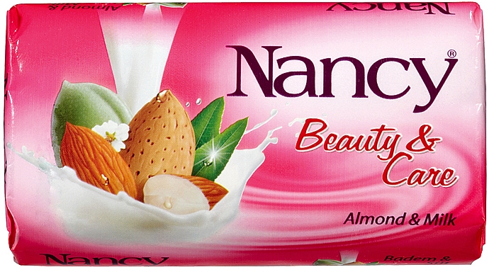 Mydło w kostce Mleko migdałowe - Dalan Nancy Beauty Soap — Zdjęcie N1