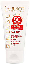 Kup Przeciwstarzeniowy krem ​​przeciwsłoneczny do twarzy - Guinot Age Sun Anti-Ageing Sun Cream Face SPF 50